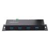 Startech 4-portos USB3.0 HUB Aluminum 5G4AINDNP-USB-A-HUB