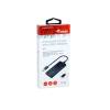 EQuip 4-Port USB 3.2 Gen 1 Hub with USB-C Adapter Black 128956