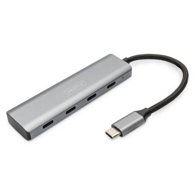 Digitus DA-70246 USB-C 3.1 4-Port Aluminum DA-70246