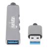 Manhattan 4-Port USB3.0 Gen 1 Hub Space Gray 168427