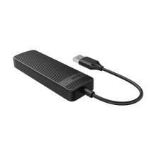 Orico USB2.0 Hub Black ORICO-FL02-BK-BP
