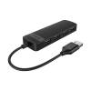 Orico USB2.0 Hub Black ORICO-FL02-BK-BP