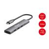 EQuip 4-Port USB 3.2 Gen1 USB-C Hub Grey 128963