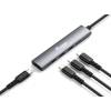 EQuip 4-Port USB 3.2 Gen1 USB-C Hub Grey 128963