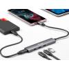 EQuip 4-Port USB 3.2 Gen1 USB-C Hub Grey 128963
