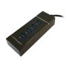 LC Power LC-HUB-U3-4 USB hub Black LC-HUB-U3-4-V2
