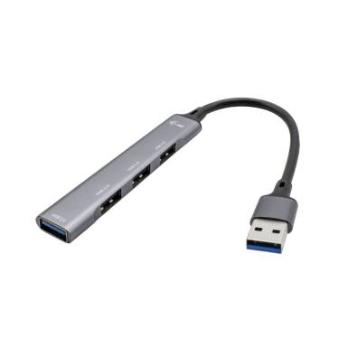I-TEC 4 port USB 3.0/ USB 2.0 Metal Hub Grey U3HUBMETALMINI4 I-TEC 4 port USB 3.0/ USB 2.0 Metal Hub Grey U3HUBMETALMINI4