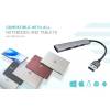 I-TEC 4 port USB 3.0/ USB 2.0 Metal Hub Grey U3HUBMETALMINI4