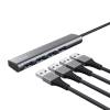 Trust Halyx USB-C to 4 Port USB3.2 Gen1 HUB Aluminium Grey 24948
