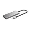 Conceptronic HUBBIES15G 4-Port USB3.2 Gen 2 Hub Grey HUBBIES15G