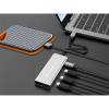 Conceptronic HUBBIES16G 4-Port USB3.2 Gen 2 Hub Grey HUBBIES16G