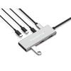 Conceptronic HUBBIES17G 7-Port USB3.2 Gen 2 Hub Grey HUBBIES17G