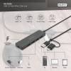 Digitus DA-70236 4-Port USB 3.0 Black DA-70236