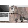 Digitus USB 3.0 Hub 4-Port Slim Line Black DA-70235