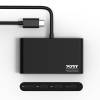 Port Designs USB-C Hub 3 USB-C Ports & 1 USB-C Power Delivery 900147