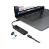 EQuip 4-portos USB3.2 HUB Black 128964