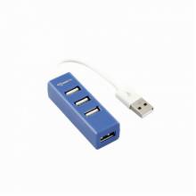SBOX H-204BL USB 2.0 HUB 4 port Blue H-204 BL SBOX H-204BL USB 2.0 HUB 4 port Blue H-204 BL