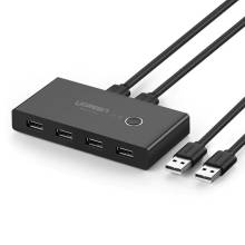 UGREEN USB 2x4 Sharing Switch Selector Black 30767