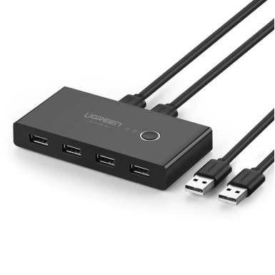 UGREEN USB 2x4 Sharing Switch Selector Black 30767 UGREEN USB 2x4 Sharing Switch Selector Black 30767