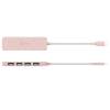 j5create Eco-Friendly USB-C to 4-Port Type-A Gen 2 Hub Misty Rose JCH341ER-N