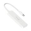 j5create Eco-Friendly USB-C to 4-Port Type-C & Type-A Gen 2 Hub Pure White JCH342EW-N