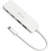 j5create Eco-Friendly USB-C to 4-Port Type-C & Type-A Gen 2 Hub Pure White JCH342EW-N