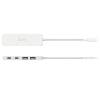 j5create Eco-Friendly USB-C to 4-Port Type-C & Type-A Gen 2 Hub Pure White JCH342EW-N