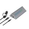 Conceptronic  HUBBIES17G 10-Port USB3.2 Gen 2 Hub Grey HUBBIES18G