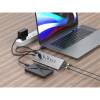 Conceptronic  HUBBIES17G 10-Port USB3.2 Gen 2 Hub Grey HUBBIES18G