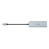 Dicota USB-C 4-in-1 Highspeed Hub 10 Gbps Silver D32061
