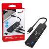 Genius UH-400 4-Port USB 3.0 HUB Black 31240002400