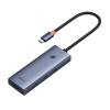 Baseus UltraJoy 4in1 4-Port USB HUB Grey B0005280A813-03