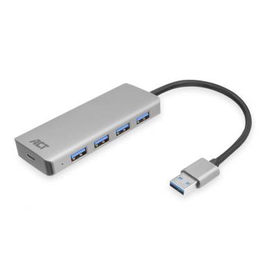 ACT AC6121 4-portos USB3.0 HUB Grey AC6121 ACT AC6121 4-portos USB3.0 HUB Grey AC6121