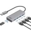 ACT AC6121 4-portos USB3.0 HUB Grey AC6121