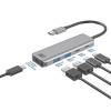 ACT AC6125 4-portos USB3.0 HUB Grey AC6125