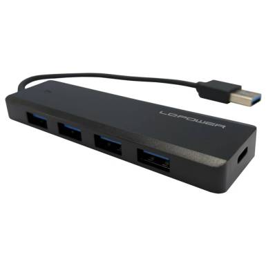 LC Power LC-HUB-U3-4-C hub Black LC-HUB-U3-4-C LC Power LC-HUB-U3-4-C hub Black LC-HUB-U3-4-C