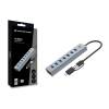 Conceptronic HUBBIES21G 7-Port USB 3.0 Hub Grey HUBBIES21G