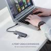 UGREEN 4-Port USB3.0 Hub with USB-C Power Supply 50985