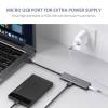 UGREEN 4-Port USB3.0 Hub with USB-C Power Supply 50985
