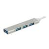 iBox IUH3FAS 4-port USB3.0 HUB Silver IUH3FAS