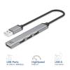 ACT 4-portos USB2.0 HUB Grey AC6225