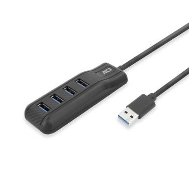ACT AC6320 4-portos USB3.2 HUB Black AC6320 ACT AC6320 4-portos USB3.2 HUB Black AC6320