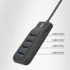 ACT AC6320 4-portos USB3.2 HUB Black AC6320