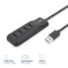 ACT AC6320 4-portos USB3.2 HUB Black AC6320