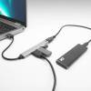 ACT AC6325 4-portos USB2.0 HUB Grey AC6325