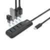 ACT AC6420 4-portos USB3.2 HUB Black AC6420