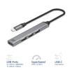 ACT AC6425 4-portos USB2.0 HUB Grey AC6425
