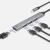 ACT AC6425 4-portos USB2.0 HUB Grey AC6425