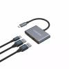 Canyon CNS-TDS3 3 Ports USB-C HUB Dark Grey CNS-TDS3