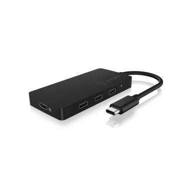 Raidsonic 4 Port Hub USB Type-C connection and PD port IB-HUB1437-CPD Raidsonic 4 Port Hub USB Type-C connection and PD port IB-HUB1437-CPD
